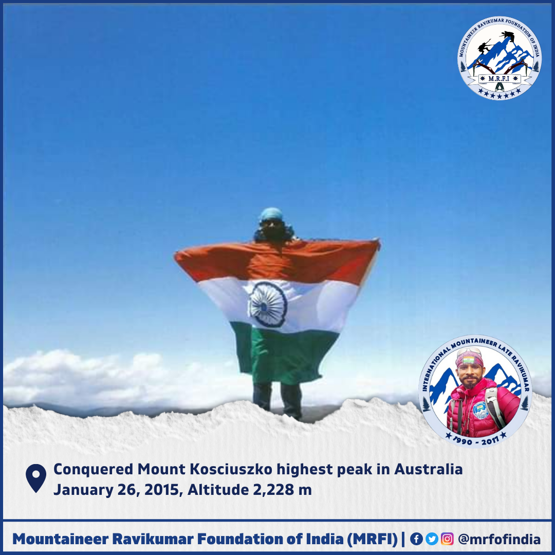 Mt Kosciuszko RaviKumar MRFI